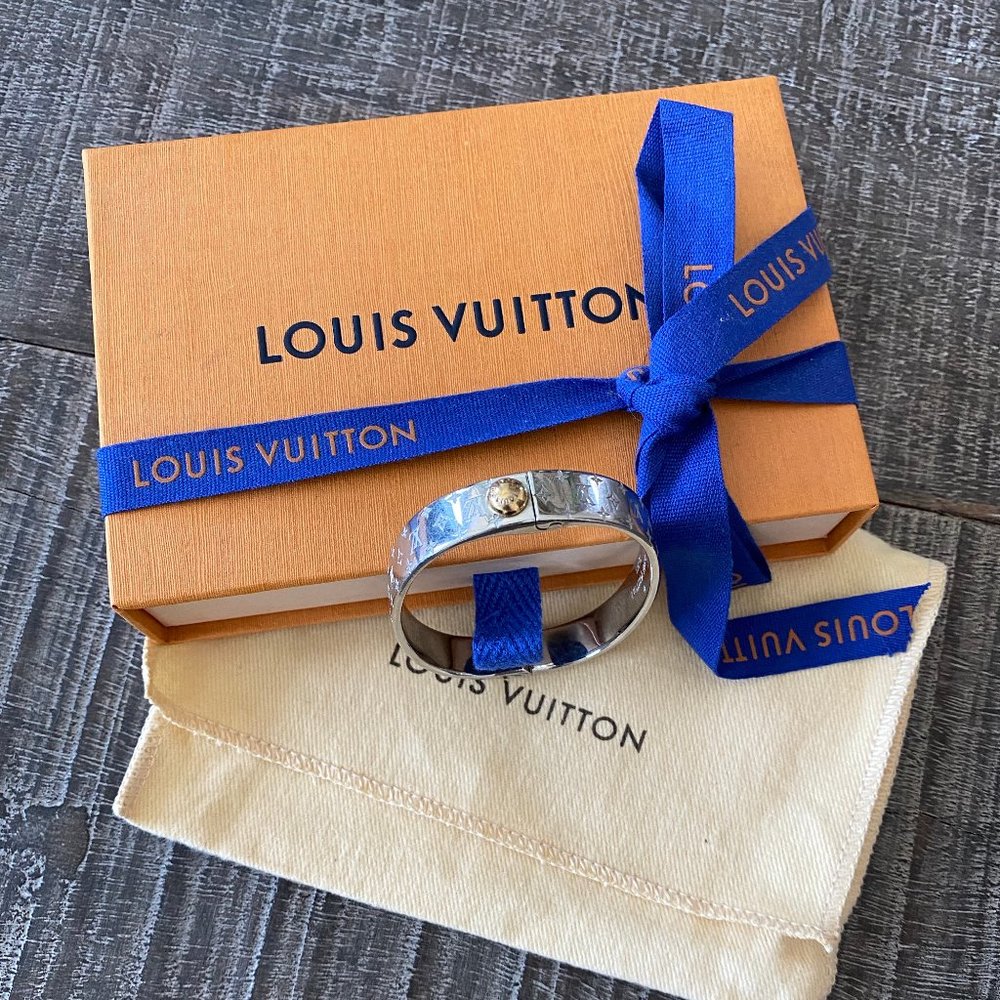Authentic Louis Vuitton Cuff Monogram Bracelet